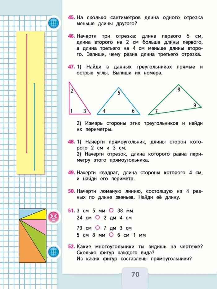 Страничка для любознательных математика 2 класс моро 2 часть презентация